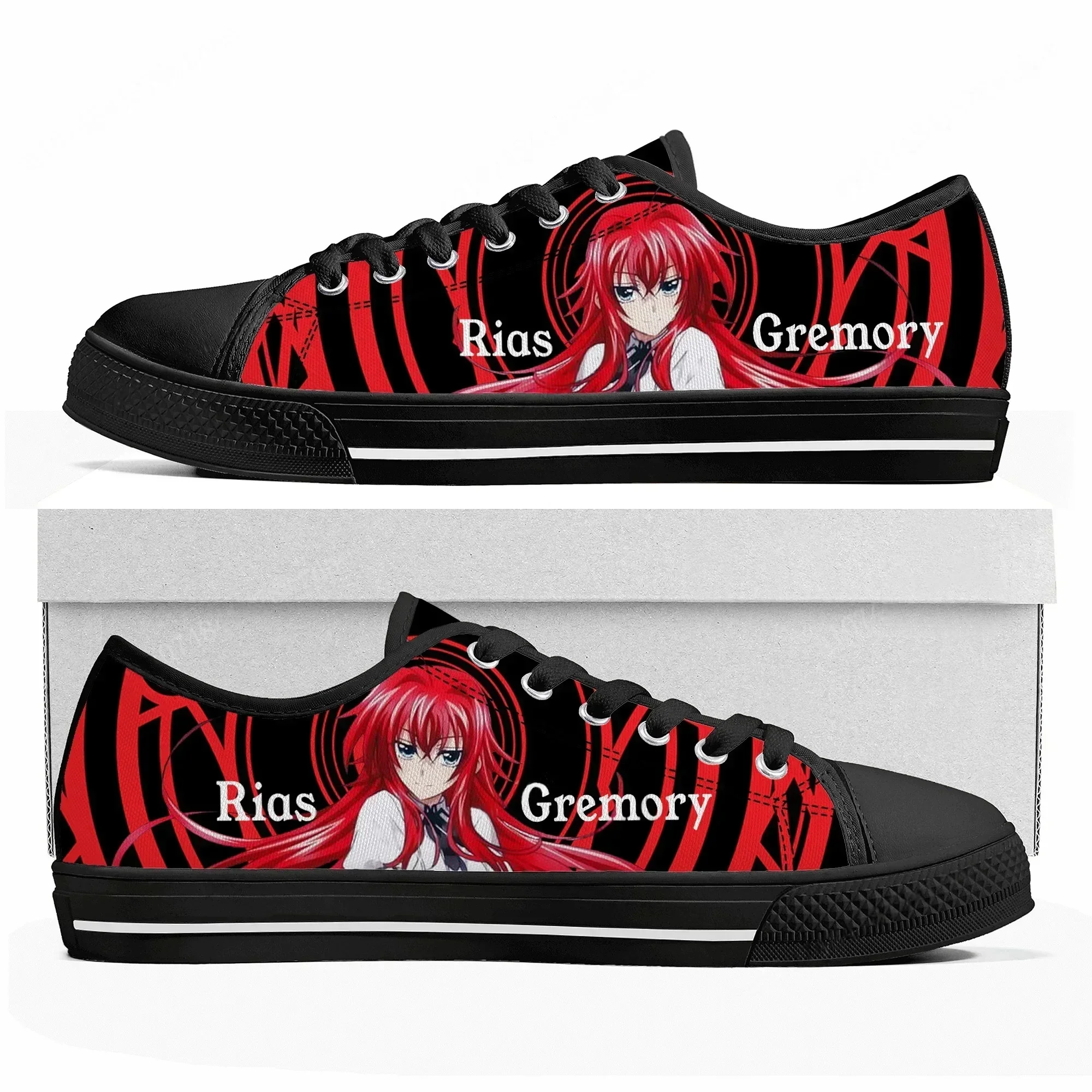 Anime High School DxD Low Top Sneakers Womens Mens Teenager Rias Gremory High Quality Canvas Sneaker Casual Manga Customize Shoe
Anime High School DxD Low Top Sneakers Womens Mens Teenager Rias Gremory High Quality Canvas Sneaker Casual Manga Customize Shoe