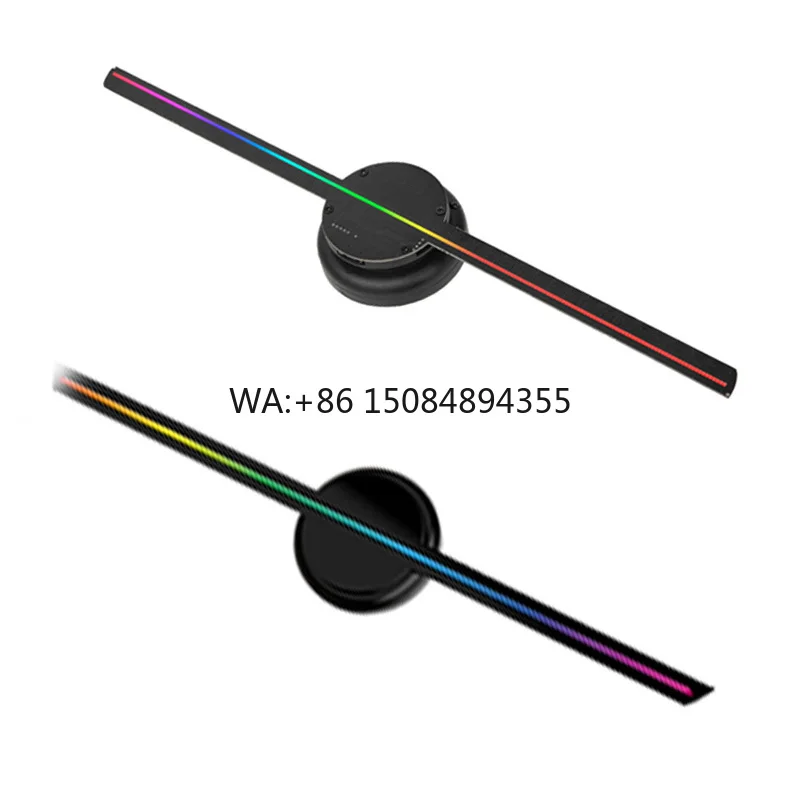 40cm High Resolution Wifi Computer Control Holographic Projection 3D Holographic Advertising Fan Hologram 3D LED Fan
40cm High Resolution Wifi Computer Control Holographic Projection 3D Holographic Advertising Fan Hologram 3D LED Fan