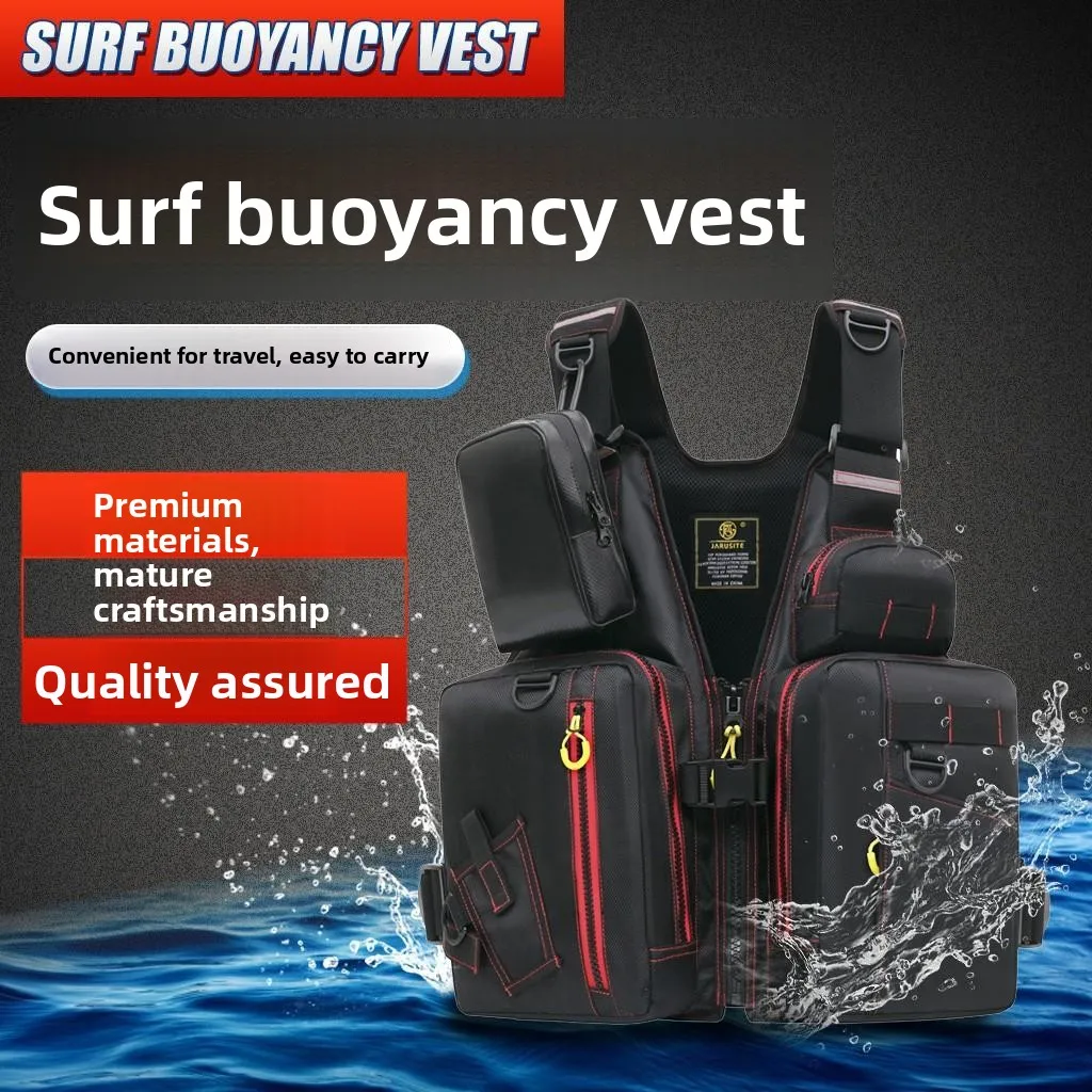 Portable High Buoyancy Fishing Vest for Sea Fishing Professional Boat Surfcasting Multifunctional Lure Sea Fishing Equipment
Portable High Buoyancy Fishing Vest for Sea Fishing Professional Boat Surfcasting Multifunctional Lure Sea Fishing Equipment