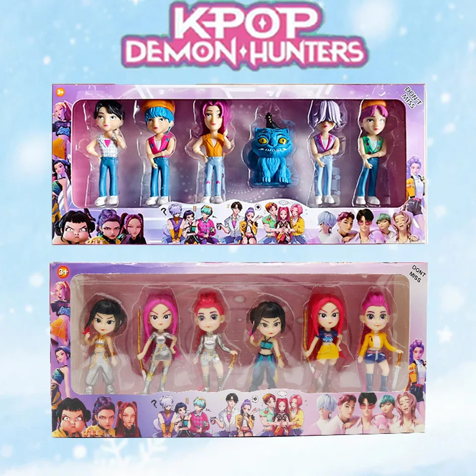 2026 НОВЫЙ Kpop Devil Hunter Rumi Zoe Mira аниме поливинилхлорид коллекция персонажей настольные безделушки детский новогодний подарок
2026 НОВЫЙ Kpop Devil Hunter Rumi Zoe Mira аниме поливинилхлорид коллекция персонажей настольные безделушки детский новогодний подарок
