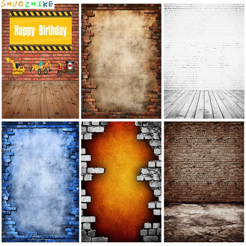 Vintage Brick Wall Grungy Photography Backdrops Prop Old Room Subject Product Baby Child Portrait Photo Studio Background VG-01
Vintage Brick Wall Grungy Photography Backdrops Prop Old Room Subject Product Baby Child Portrait Photo Studio Background VG-01
