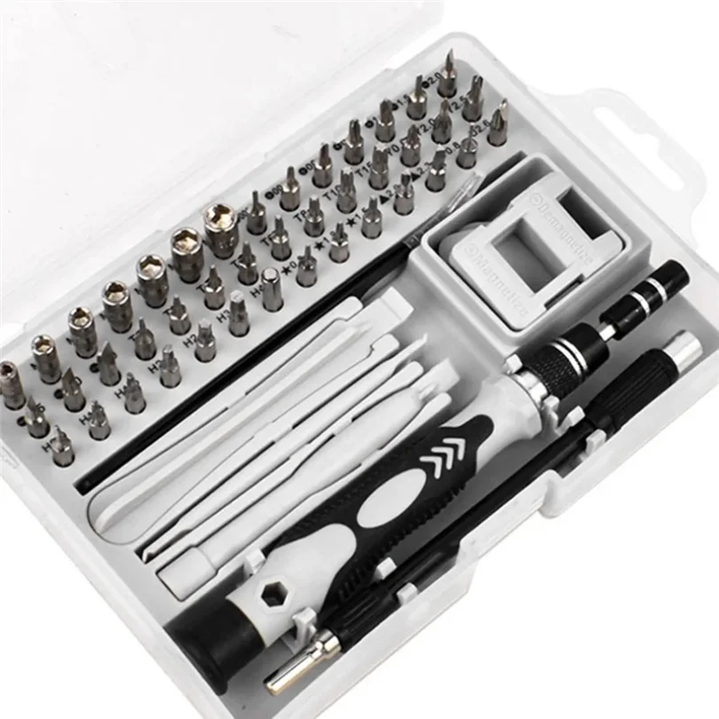 A55F-52-In-1 Multifunctional Screwdriver Set Watch Repair Mobile Phone Disassembly Tool
A55F-52-In-1 Multifunctional Screwdriver Set Watch Repair Mobile Phone Disassembly Tool