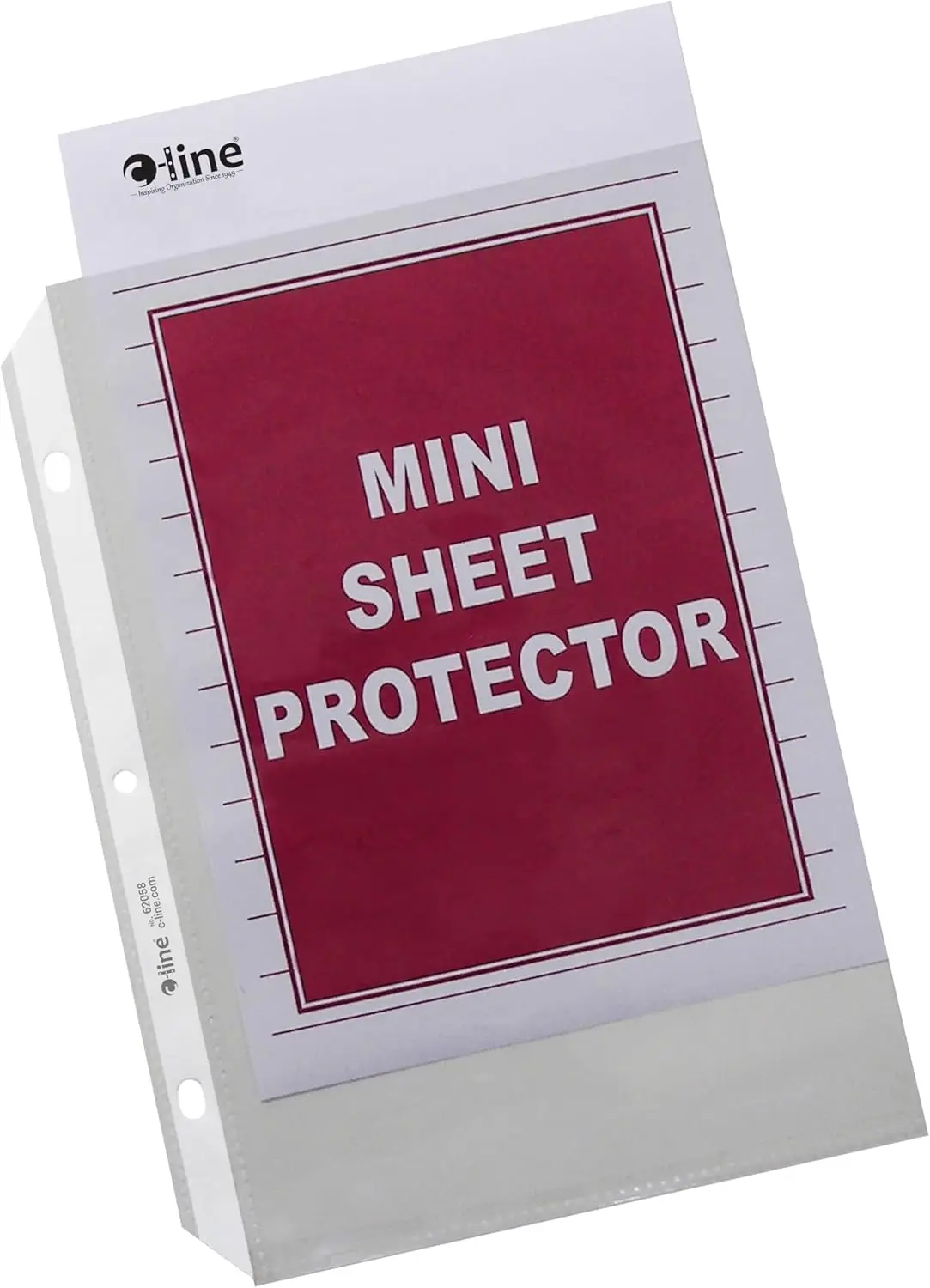 Top Loading Poly Sheet Protectors, Mini Size 8.5x5.5 Inches, 50 Pack, Clear
Top Loading Poly Sheet Protectors, Mini Size 8.5x5.5 Inches, 50 Pack, Clear