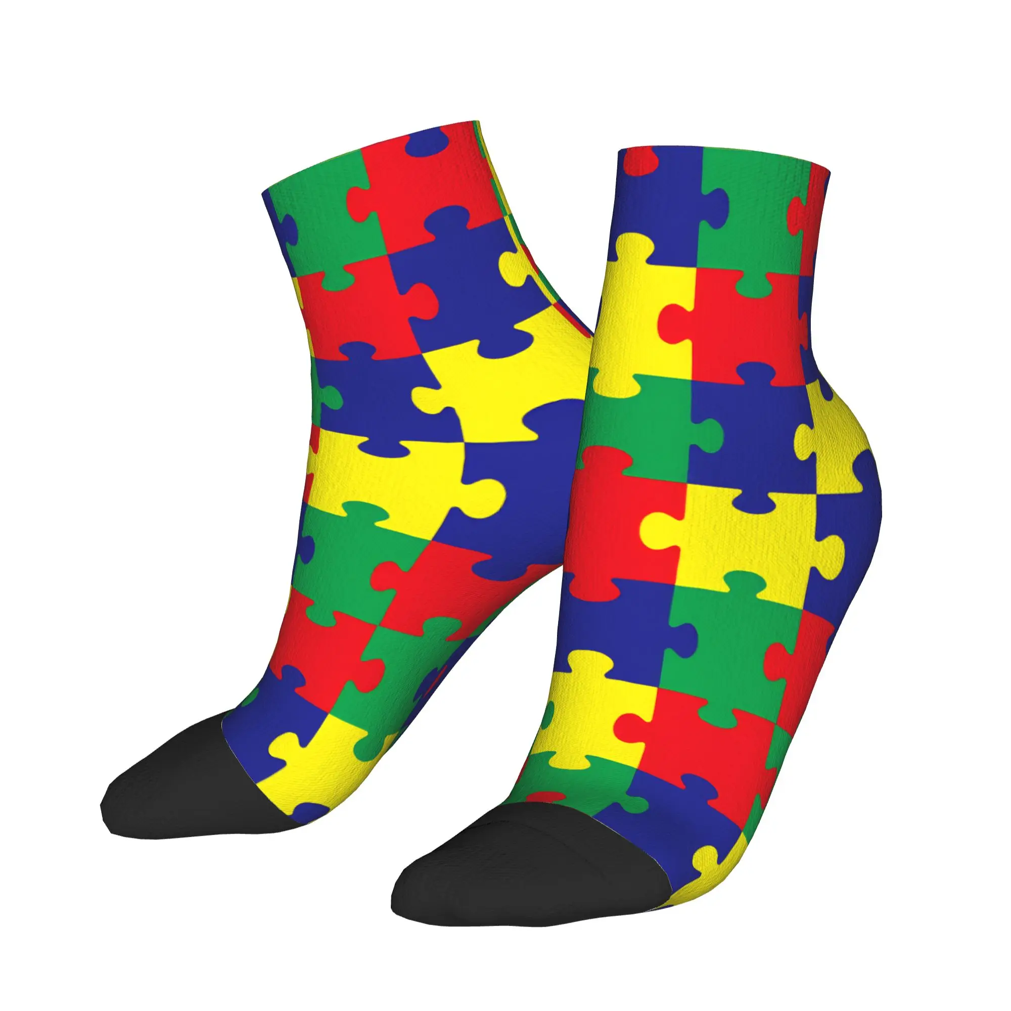 Ankle Socks Men Symmetric Autism Red Yellow Green Blue Puzzle Casual Socks Graphic Anti Skid Soft Spring Fashion Running Sock
Ankle Socks Men Symmetric Autism Red Yellow Green Blue Puzzle Casual Socks Graphic Anti Skid Soft Spring Fashion Running Sock