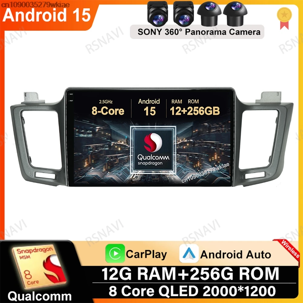 Android 15 For Toyota RAV4 4 XA40 5 XA50 2012 - 2018 5G WIFI Multimedia GPS Stereo 4G LTE DVD BT Viedo Player Head Unit QLED DSP
Android 15 For Toyota RAV4 4 XA40 5 XA50 2012 - 2018 5G WIFI Multimedia GPS Stereo 4G LTE DVD BT Viedo Player Head Unit QLED DSP