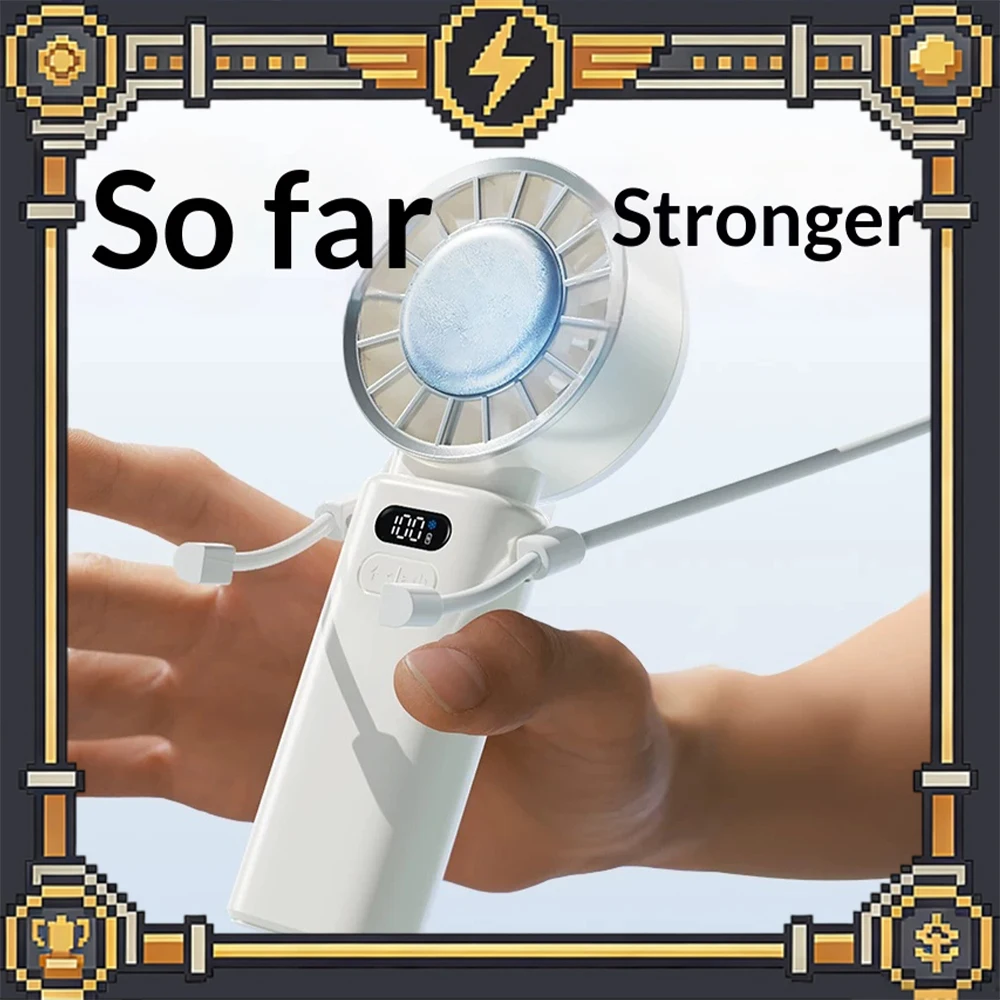 SOTHING Refrigeration Folding Handheld Fan 100-Gear Personality Adjustment Handheld Small Fan Low Noise Light Weight For Gifts
SOTHING Refrigeration Folding Handheld Fan 100-Gear Personality Adjustment Handheld Small Fan Low Noise Light Weight For Gifts