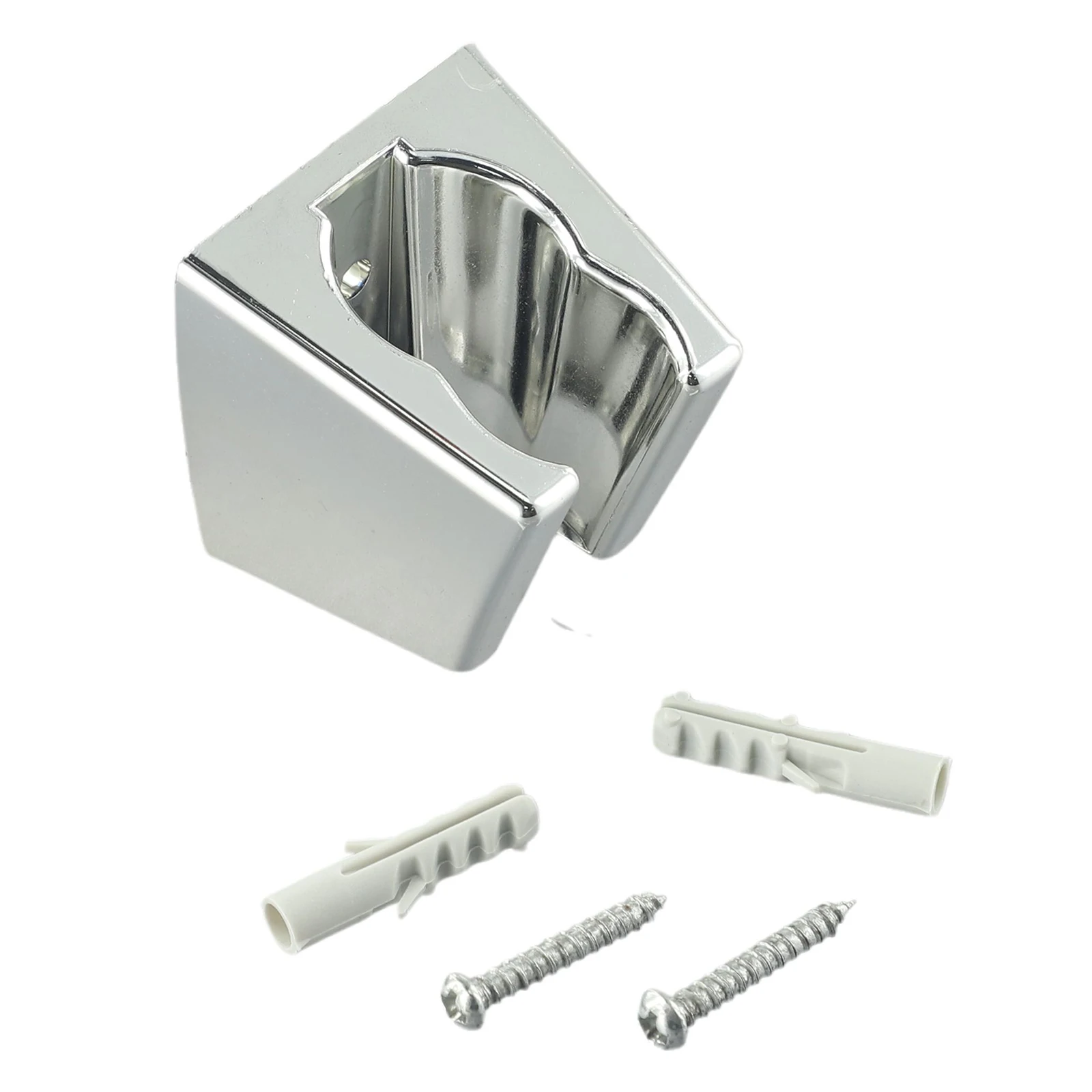 Shower Head Holder Universal Adjustable Shower Mounting Brackets Wall Mounted Shower Holder Bathroom Accessories 4.8x4.8x3cm
Shower Head Holder Universal Adjustable Shower Mounting Brackets Wall Mounted Shower Holder Bathroom Accessories 4.8x4.8x3cm