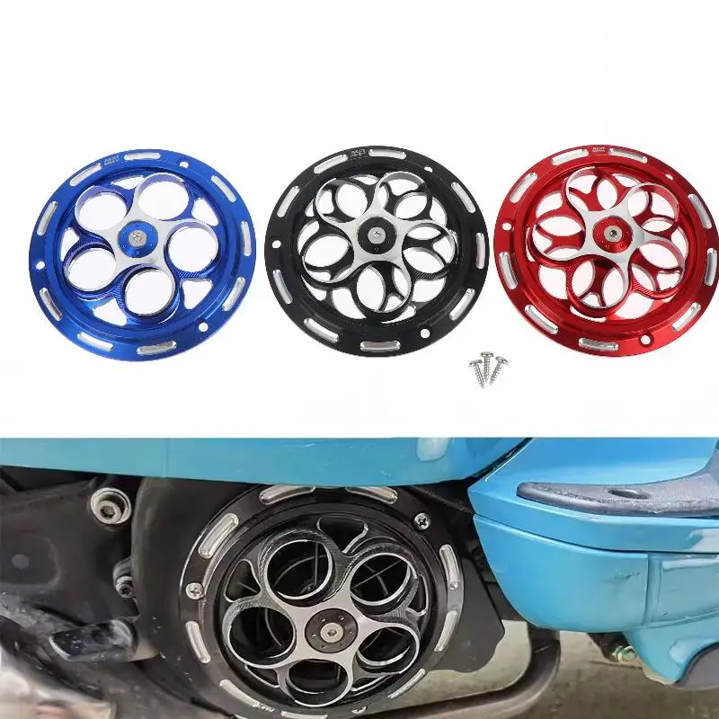 CNC Aluminum Alloy Rotating Fan Cover Heat Dissipation Protector for Motorcycle Touring
CNC Aluminum Alloy Rotating Fan Cover Heat Dissipation Protector for Motorcycle Touring