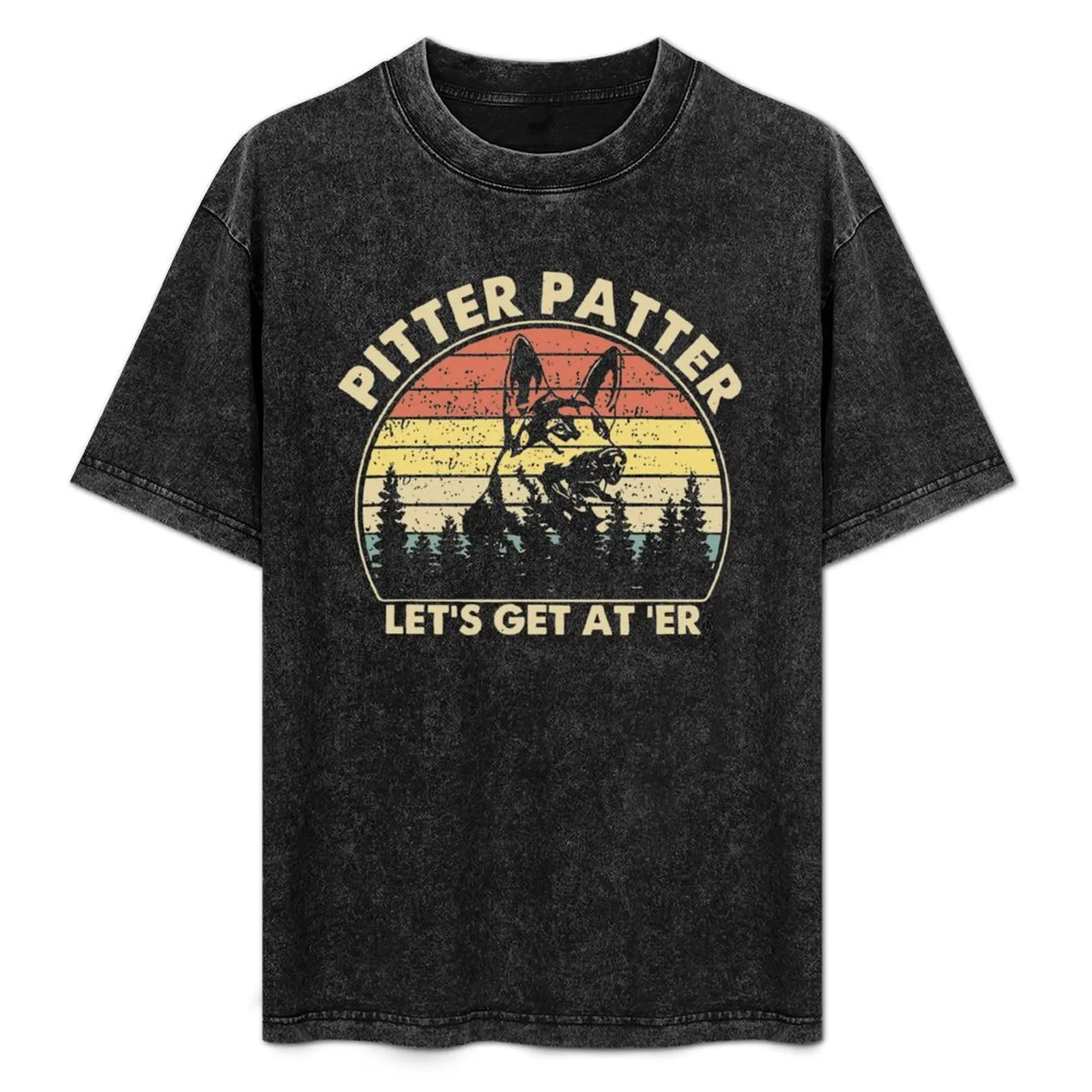Pitter Patter German Shepherd - Pitter Patter Lets get at'er T-Shirt Novelty Graphic Tee Shirt
Pitter Patter German Shepherd - Pitter Patter Lets get at'er T-Shirt Novelty Graphic Tee Shirt