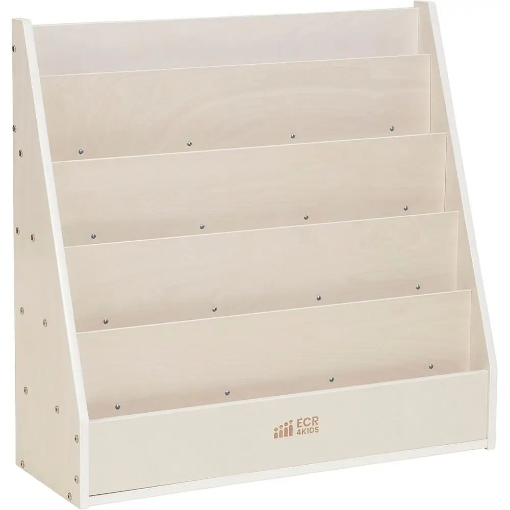 Односторонняя книжная витрина с местом для хранения, белая книжная полка для стирки в классе
Односторонняя книжная витрина с местом для хранения, белая книжная полка для стирки в классе