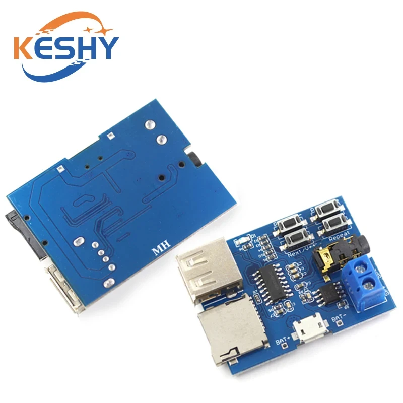 Voice Sound Playback Module Arduino MP3 Player Module UART I/O Trigger Class D Amplifier Board 5W 8M Storage DY-SV8F SD/TF Card
Voice Sound Playback Module Arduino MP3 Player Module UART I/O Trigger Class D Amplifier Board 5W 8M Storage DY-SV8F SD/TF Card