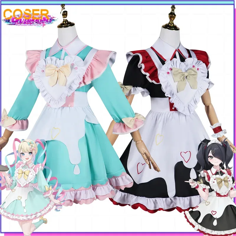Game Needy Streamer Overload Ame Ame Ame-chan Maid Cosplay Costume Role Play Comic With Dress Hallowmas Party Wigs Anime Prop
Game Needy Streamer Overload Ame Ame Ame-chan Maid Cosplay Costume Role Play Comic With Dress Hallowmas Party Wigs Anime Prop