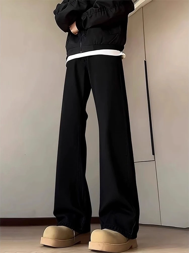Men's Fleece Lined Flared Jeans mid Waist Straight Cut Durable Wear Resistant Casual Straight Tube Pants American Style
Men's Fleece Lined Flared Jeans mid Waist Straight Cut Durable Wear Resistant Casual Straight Tube Pants American Style