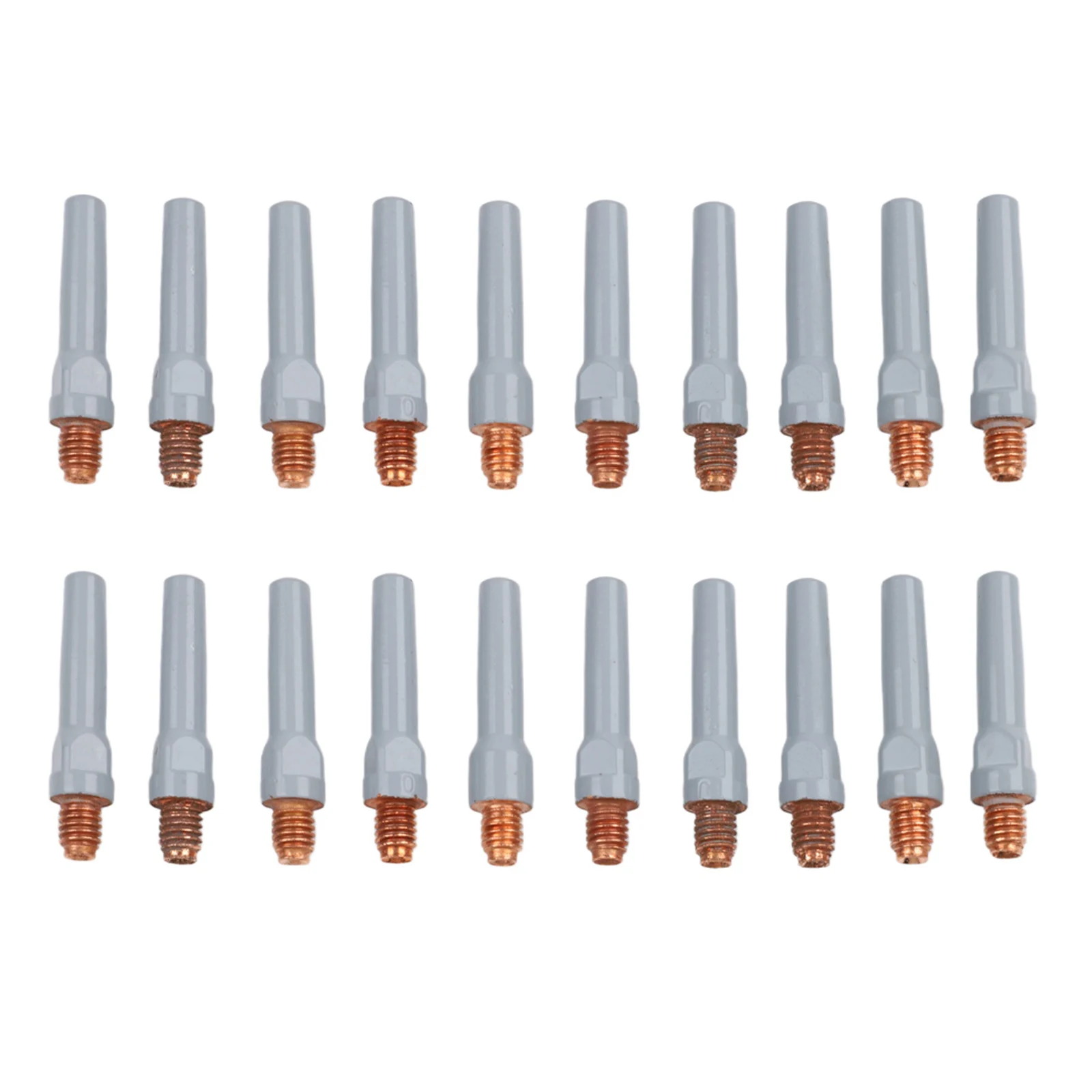 20pCS Non-Stick Coating Welding Tips 40x1.0mm Copper Nozzle For 15AK Torch MIG TIG Welding Accessories Slag Protection Tool
20pCS Non-Stick Coating Welding Tips 40x1.0mm Copper Nozzle For 15AK Torch MIG TIG Welding Accessories Slag Protection Tool