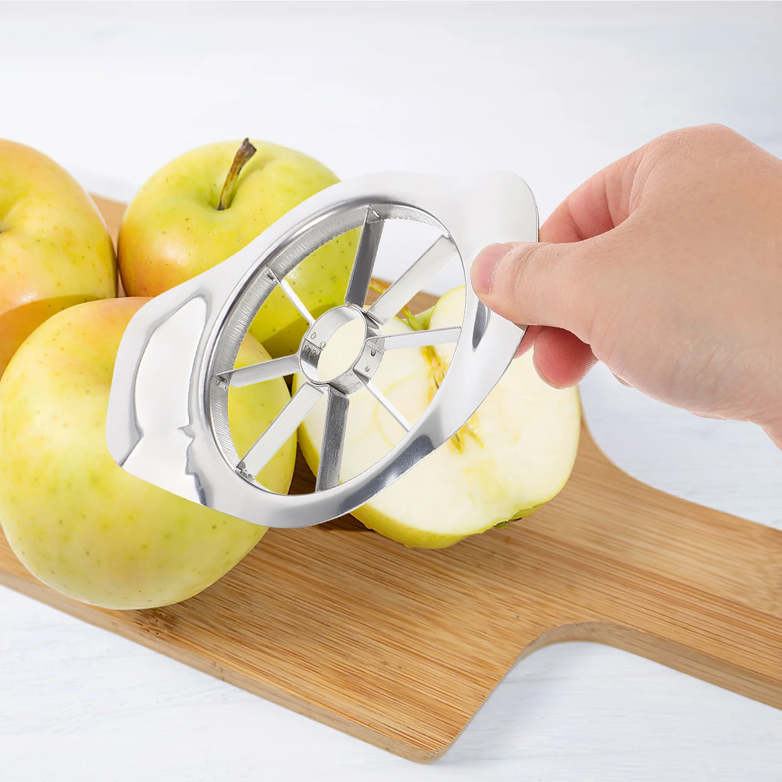 Heavy-Duty Stainless Steel Apple Core Slicer Multi-Function Fruit Cutter Orange Cutter Core Remover Kitchen Gadget
Heavy-Duty Stainless Steel Apple Core Slicer Multi-Function Fruit Cutter Orange Cutter Core Remover Kitchen Gadget