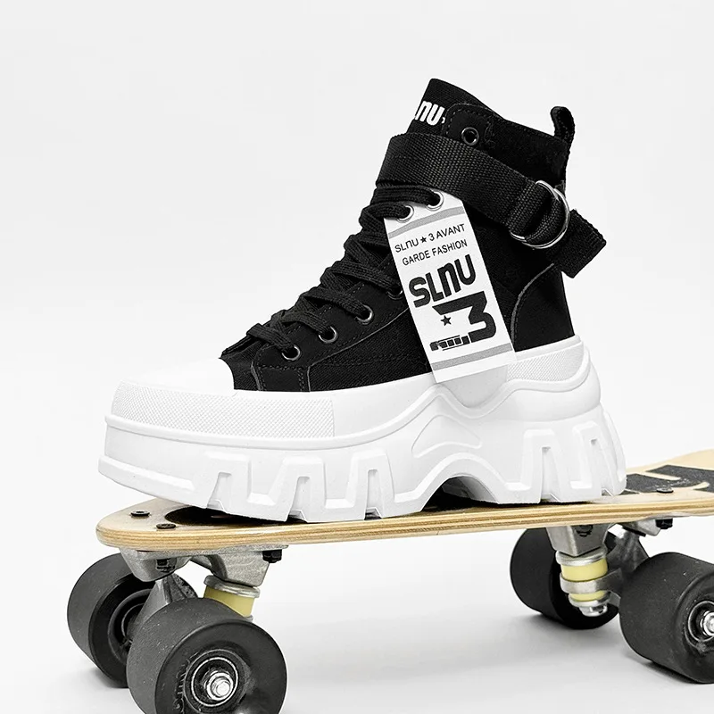 Fashion Men's Boots Street High-top Mens Casual Shoes Comfortable Platform Shoes for Men 2025 New Male Boots Botas Para Hombre
Fashion Men's Boots Street High-top Mens Casual Shoes Comfortable Platform Shoes for Men 2025 New Male Boots Botas Para Hombre