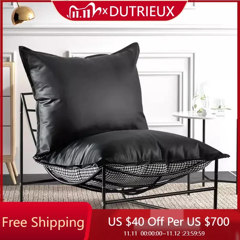 Одиночные металлические стулья Nordic Lounge Дизайнерские кожаные стулья для взрослых Открытый Poltrona Para Sala De Estrar Мебель для гостиной
Одиночные металлические стулья Nordic Lounge Дизайнерские кожаные стулья для взрослых Открытый Poltrona Para Sala De Estrar Мебель для гостиной