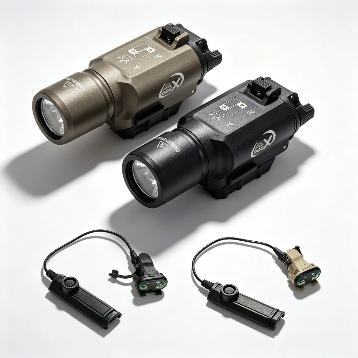 Surefire X300 Ultra Scout Light Tactical Constant Momentary Hunting Flashlight Fit 20mm Rail and Two Way Switch
Surefire X300 Ultra Scout Light Tactical Constant Momentary Hunting Flashlight Fit 20mm Rail and Two Way Switch