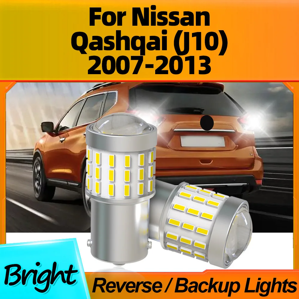 2Pcs BA15S P21W 1156 Car LED Reverse Light Bulb 12V 6000K White For Nissan Qashqai (J10) 2007 2008 2009 2010 2011 2012 2013
2Pcs BA15S P21W 1156 Car LED Reverse Light Bulb 12V 6000K White For Nissan Qashqai (J10) 2007 2008 2009 2010 2011 2012 2013