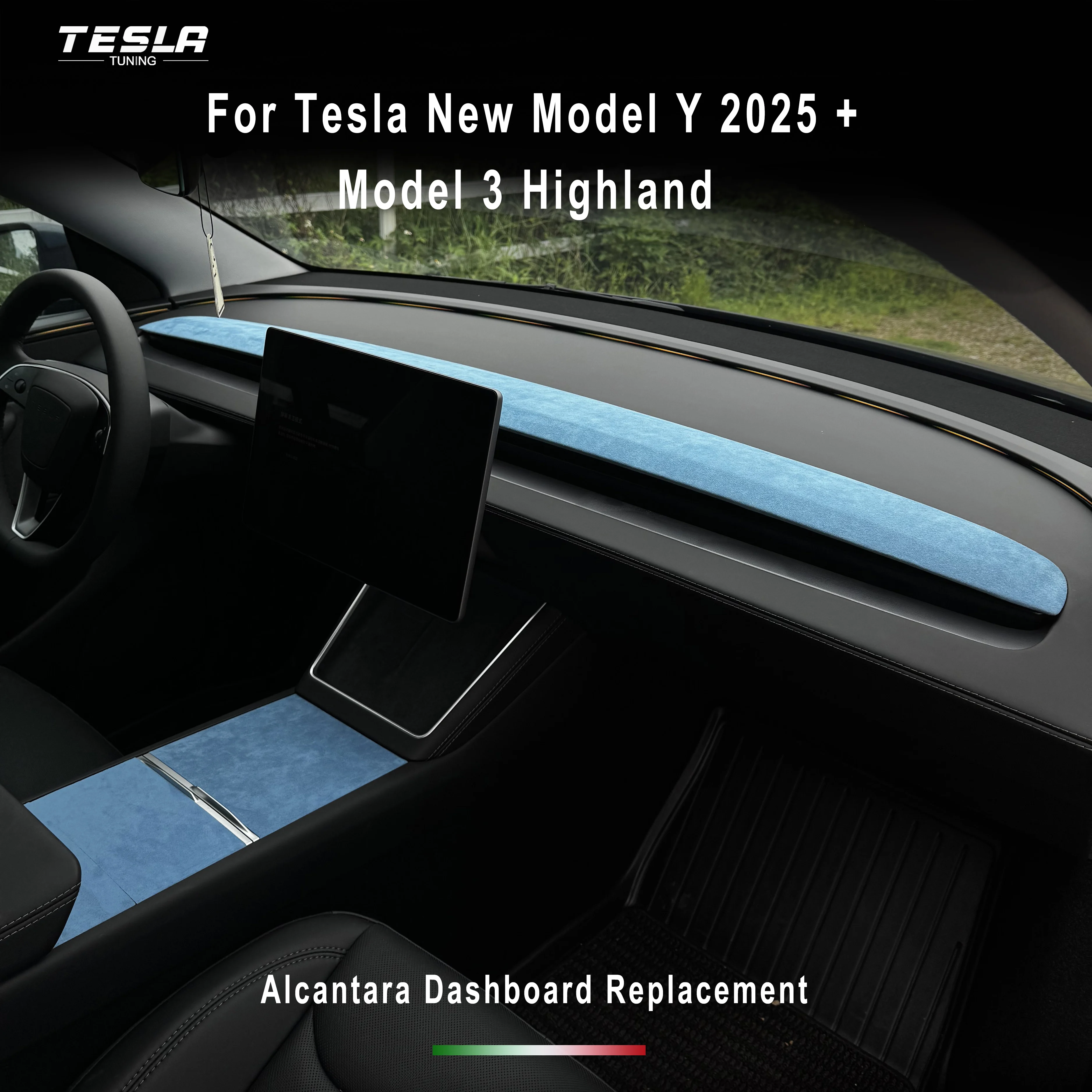 Для Tesla New Model Y 2025 Juniper Launch Model 3 Highland Alcantara Замена приборной панели Замшевая приборная панель Интерьер автомобиля
Для Tesla New Model Y 2025 Juniper Launch Model 3 Highland Alcantara Замена приборной панели Замшевая приборная панель Интерьер автомобиля
