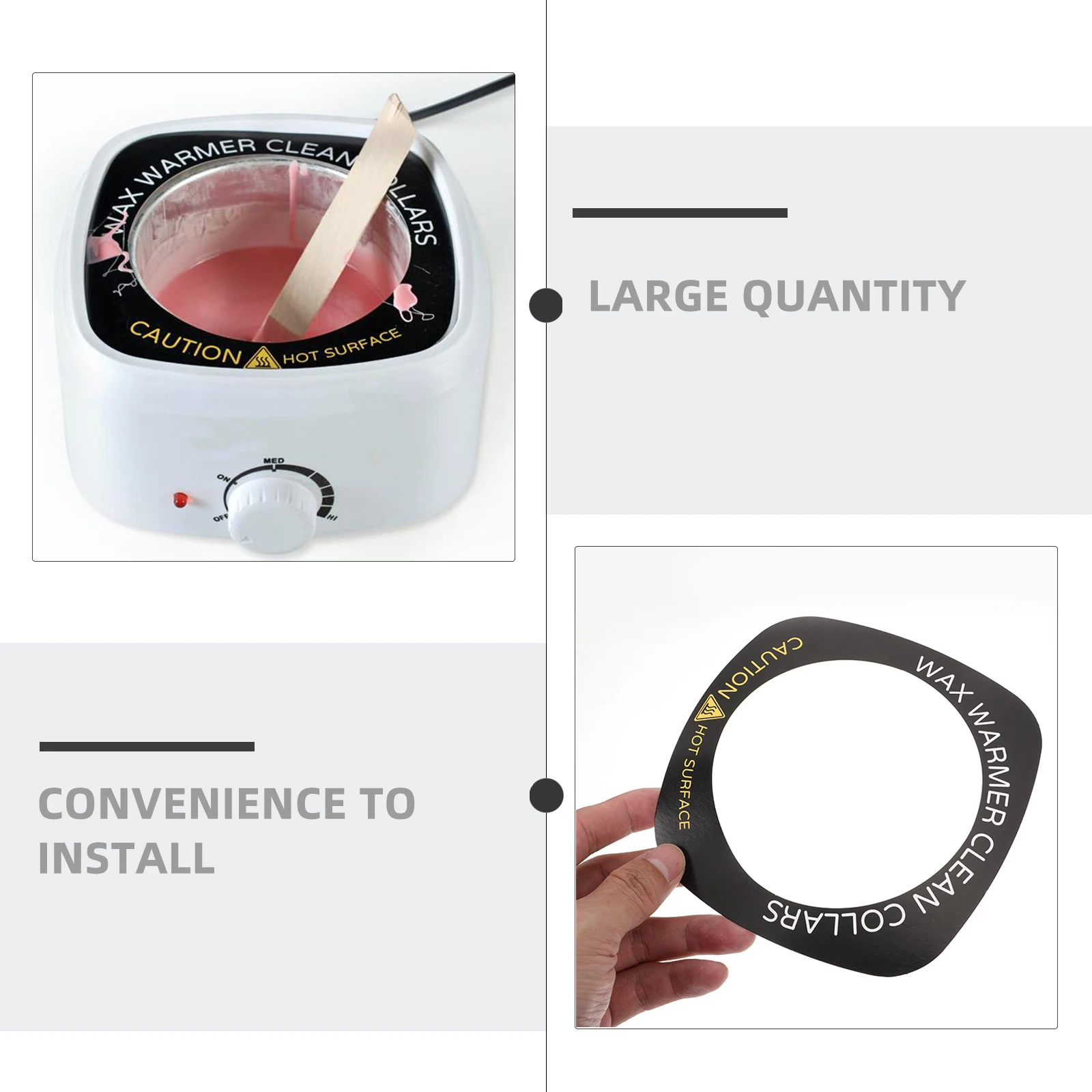 50pcs Wax Heater Anti fouling Ring Stain Resistant Paper Mat Replacement Unhairing Machine Washer Warmer Accessory Practical
50pcs Wax Heater Anti fouling Ring Stain Resistant Paper Mat Replacement Unhairing Machine Washer Warmer Accessory Practical