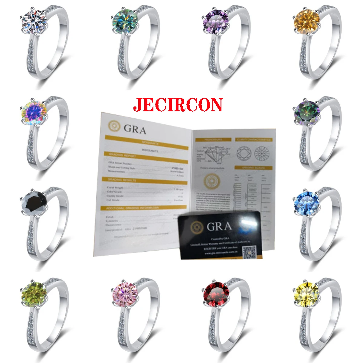 JECIRCON European and American Popular S925 Pure Silver Ring Hip-Hop Exaggerated Shiny Moissanite Light Luxury Wedding Jewelry
JECIRCON European and American Popular S925 Pure Silver Ring Hip-Hop Exaggerated Shiny Moissanite Light Luxury Wedding Jewelry