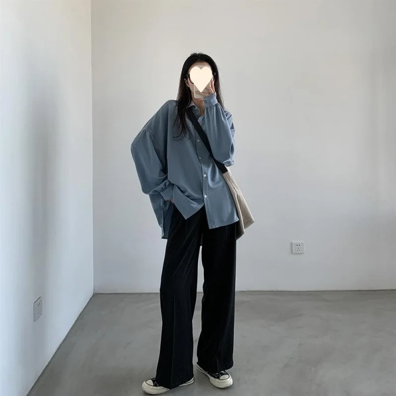 Long Sleeve Shirts Womens Chiffon Button Down Blouses Lantern Sleeves Officemal Business Style Elegant Professional Autumn Daily
Long Sleeve Shirts Womens Chiffon Button Down Blouses Lantern Sleeves Officemal Business Style Elegant Professional Autumn Daily