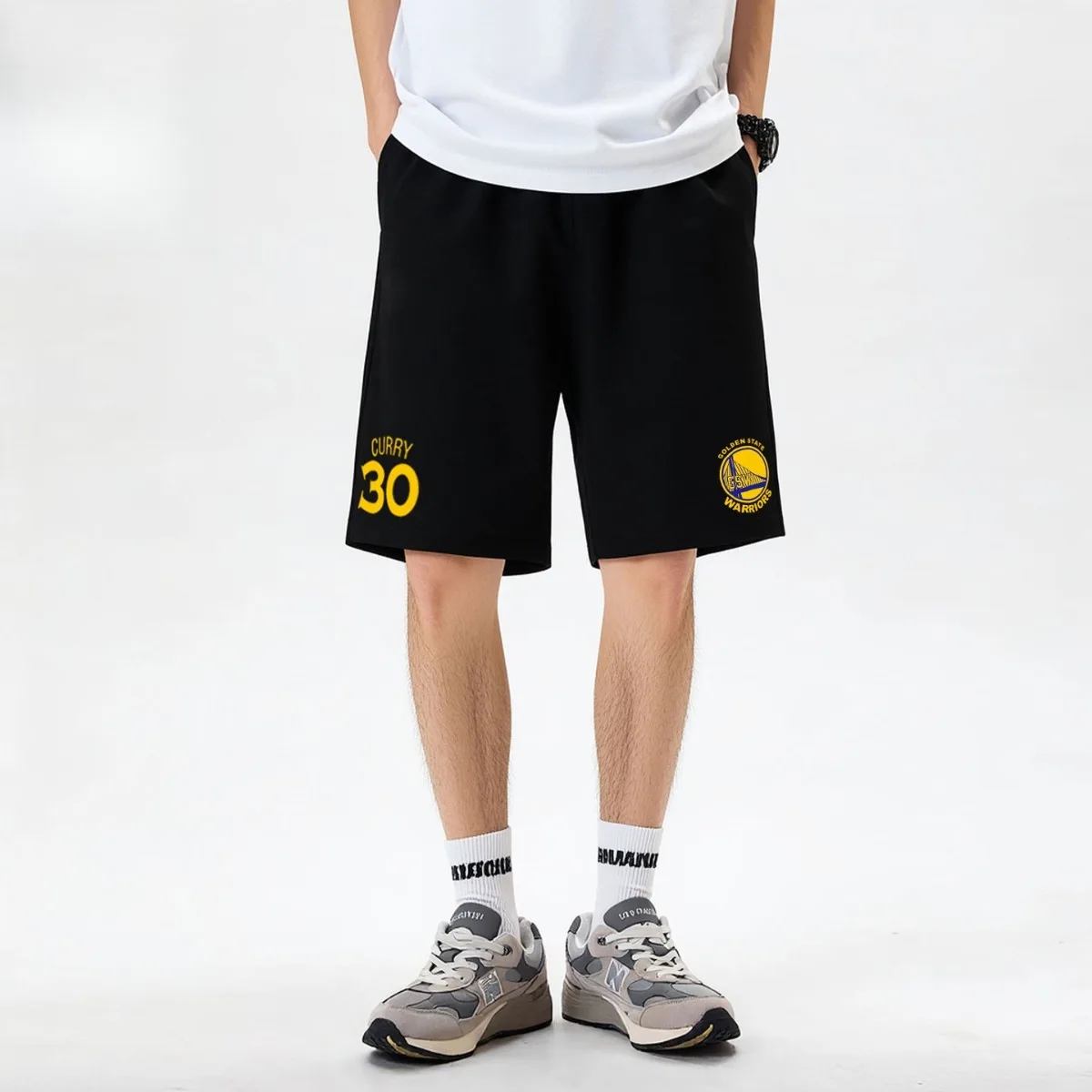 Баскетбольные шорты Thunder Warriors, мужские хлопковые средние эластичные универсальные повседневные свободные шорты
Баскетбольные шорты Thunder Warriors, мужские хлопковые средние эластичные универсальные повседневные свободные шорты