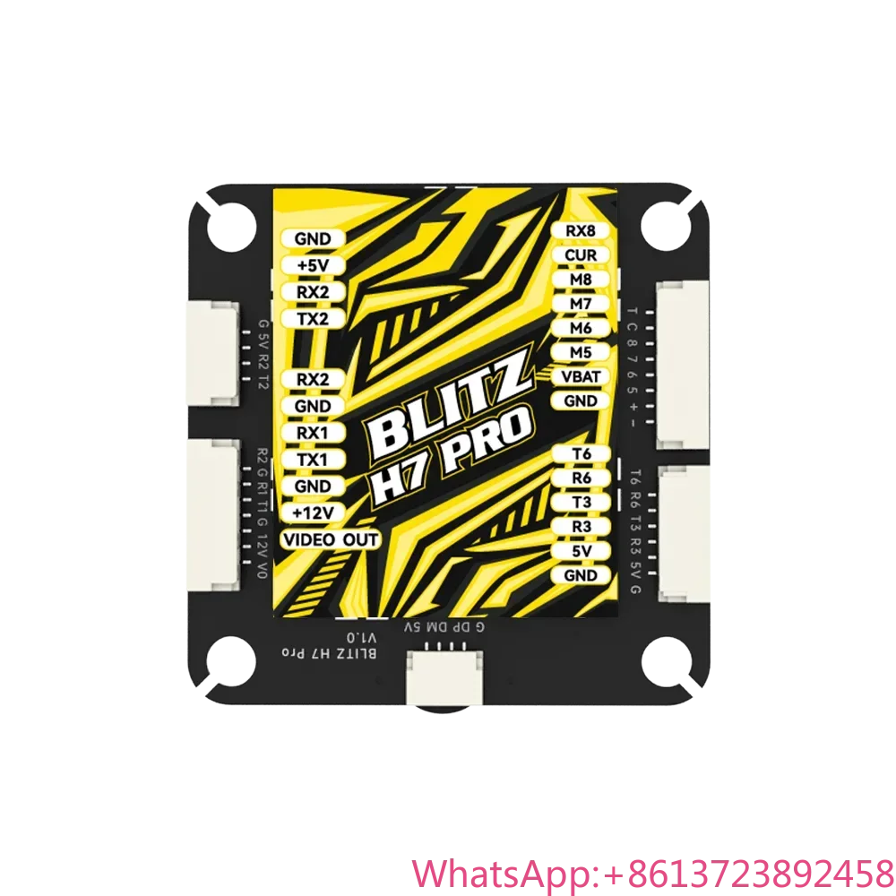 iFlight BLITZ H7 Pro & E80 Pro Combo Set Flagship Flight Controller 4-in-1 ESC for FPV Drone, Premium CNC Aluminum Cover Option
iFlight BLITZ H7 Pro & E80 Pro Combo Set Flagship Flight Controller 4-in-1 ESC for FPV Drone, Premium CNC Aluminum Cover Option