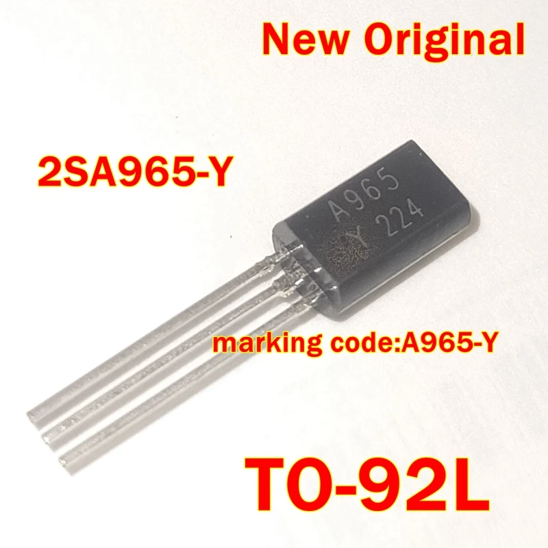 1pcs to 100pcs 2SA965-Y TO-92L New Original marking code:A965-Y TRANS PNP 800MA 120V
1pcs to 100pcs 2SA965-Y TO-92L New Original marking code:A965-Y TRANS PNP 800MA 120V