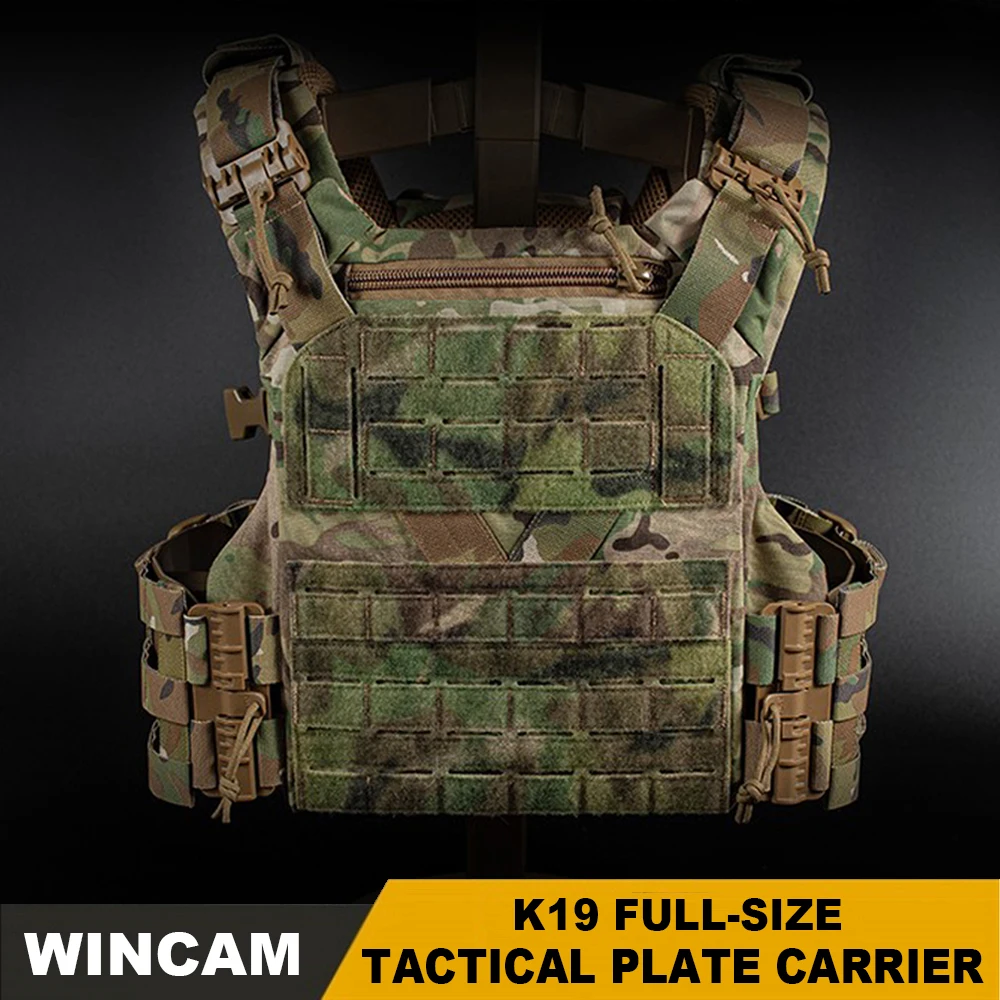 K19 Full-Size Tactical Vest Plate Carrier 3.0 MOLLE Quick Release Cummerbund Outdoor Hunting Combat Airsoft Vest Protective Gear
K19 Full-Size Tactical Vest Plate Carrier 3.0 MOLLE Quick Release Cummerbund Outdoor Hunting Combat Airsoft Vest Protective Gear