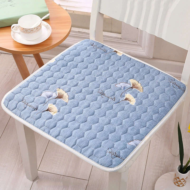 Simple Modern Style Polyester Chair Cushions Home Office Student Square Flower Printed Seat Pads Computer Chair Protective Mats
Simple Modern Style Polyester Chair Cushions Home Office Student Square Flower Printed Seat Pads Computer Chair Protective Mats
