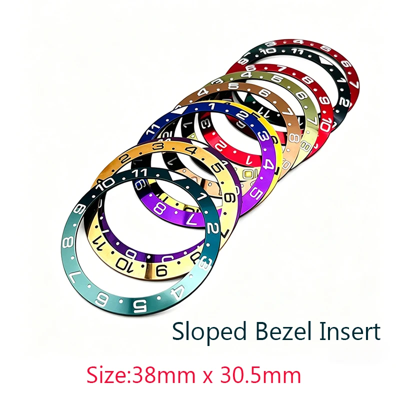 Mod 38mmx30.5mm Metal Sloped Watch Bezel Insert Ring Fits Men Watch Cases Replace Repair Parts
Mod 38mmx30.5mm Metal Sloped Watch Bezel Insert Ring Fits Men Watch Cases Replace Repair Parts