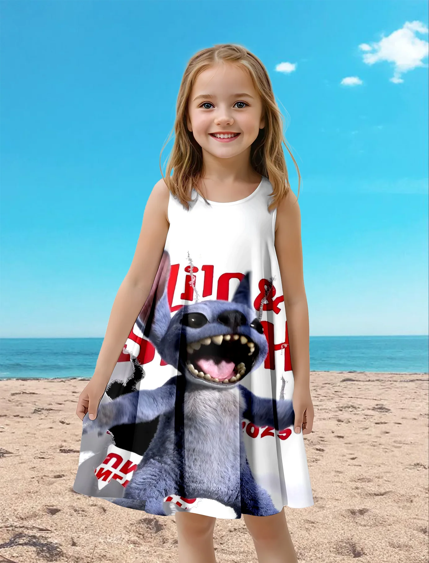 2025 Summer Girls Gift Short Sleeve Dress Original Cute Stitch 3d Print Kids Skirt Fashion Performance Clothes Child Casual Wear
2025 Summer Girls Gift Short Sleeve Dress Original Cute Stitch 3d Print Kids Skirt Fashion Performance Clothes Child Casual Wear