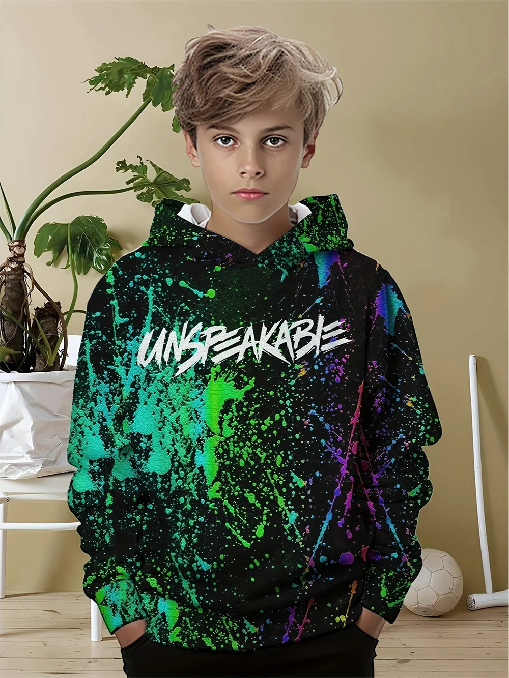 Children's Clothing 3D Digital Printing Hoodie Casual Party Sweater Long Sleeve Pullover Spring and Autumn Children's Clothing
Children's Clothing 3D Digital Printing Hoodie Casual Party Sweater Long Sleeve Pullover Spring and Autumn Children's Clothing