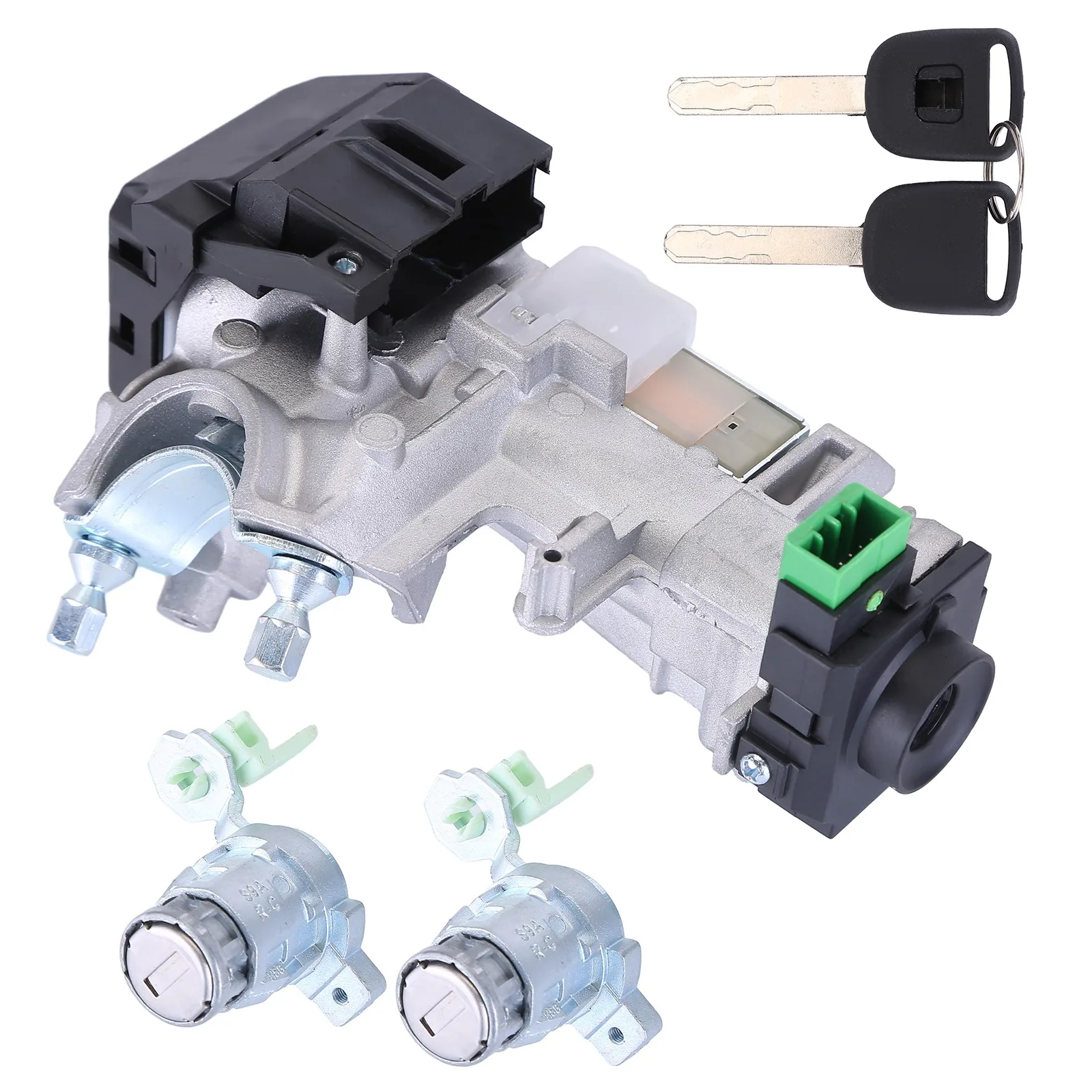 Front, Left, Right Complete Set Ignition Switch Cylinder Door Lock W/ Keys 72185-S9A-013 Compatible for Honda CRV 2002 - 2006
Front, Left, Right Complete Set Ignition Switch Cylinder Door Lock W/ Keys 72185-S9A-013 Compatible for Honda CRV 2002 - 2006
