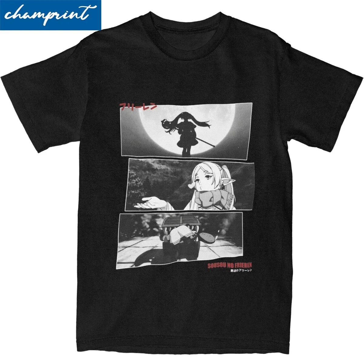 Frieren The Immortal T-Shirts for Men Women Anime Funny Cotton Tee Shirt O Neck Short Sleeve T Shirts Party Clothing
Frieren The Immortal T-Shirts for Men Women Anime Funny Cotton Tee Shirt O Neck Short Sleeve T Shirts Party Clothing