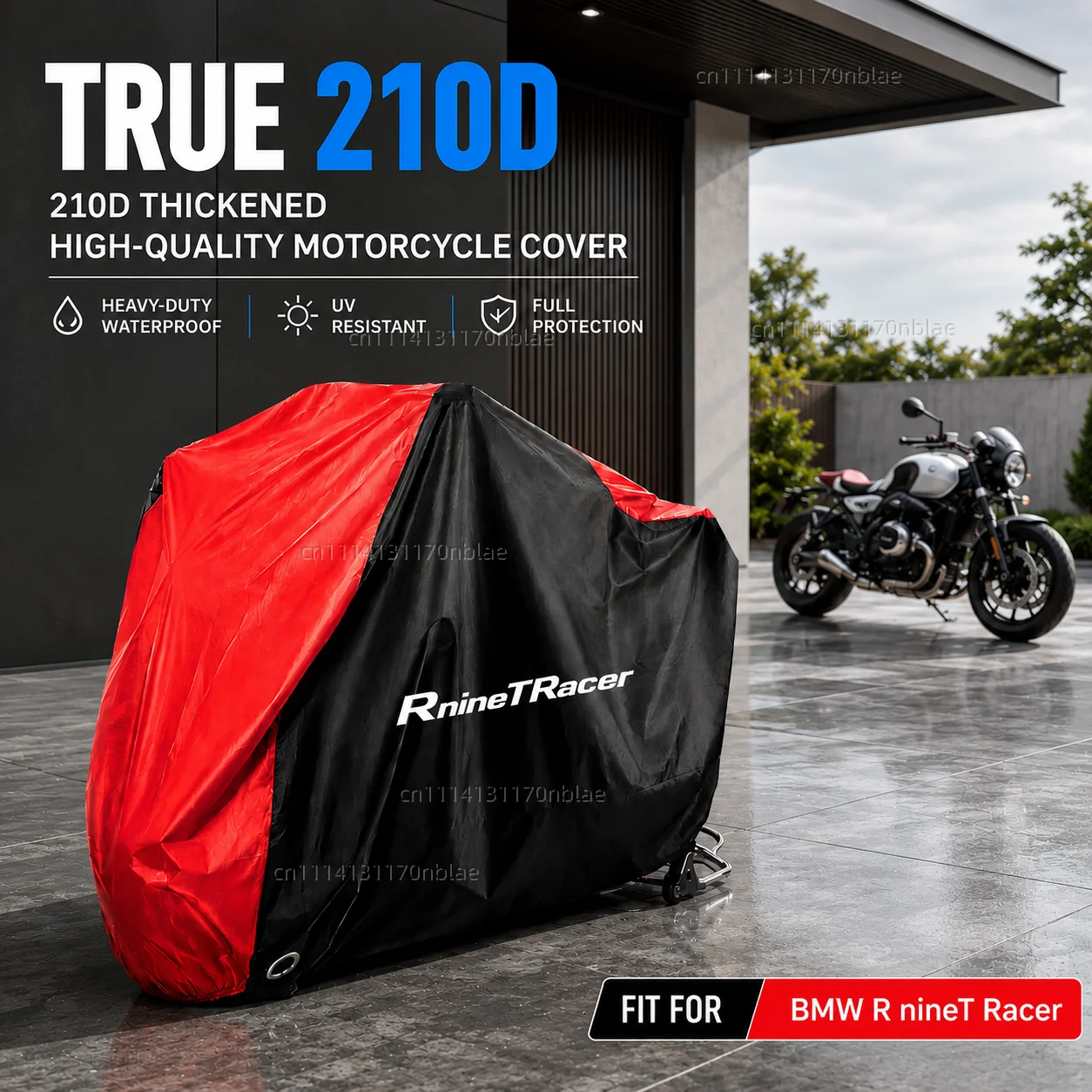 For BMW R nineT Racer 2017-2026 210D Motorcycle Cover Waterproof Fabric All Season Dustproof UV Protection Moto Rain Cover
For BMW R nineT Racer 2017-2026 210D Motorcycle Cover Waterproof Fabric All Season Dustproof UV Protection Moto Rain Cover