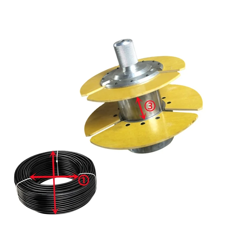 China Winding Machine Cable Hollow Coiling Device Cable Coiling Machine Adjust Fast Coil Head
China Winding Machine Cable Hollow Coiling Device Cable Coiling Machine Adjust Fast Coil Head