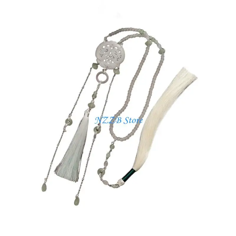 T21F Fringed Pearl Necklace Skirt Chain Charm Pendant for Chinese Traditional Costume
T21F Fringed Pearl Necklace Skirt Chain Charm Pendant for Chinese Traditional Costume