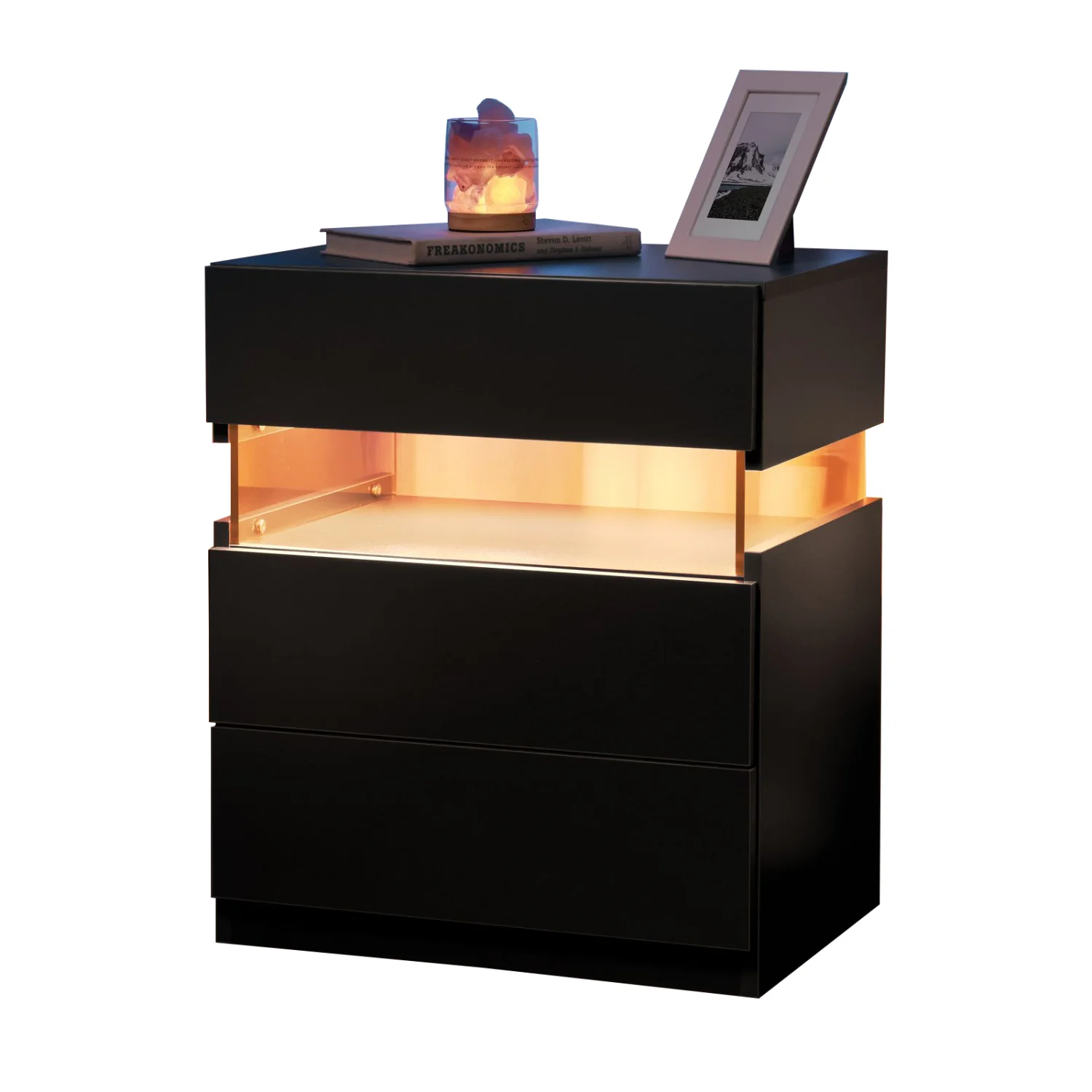 LED Nightstands 3 Drawer Dresser for Bedroom End Table with Acrylic Board LED Bedside Tables for Bedroom Living Room Bedside Fur
LED Nightstands 3 Drawer Dresser for Bedroom End Table with Acrylic Board LED Bedside Tables for Bedroom Living Room Bedside Fur