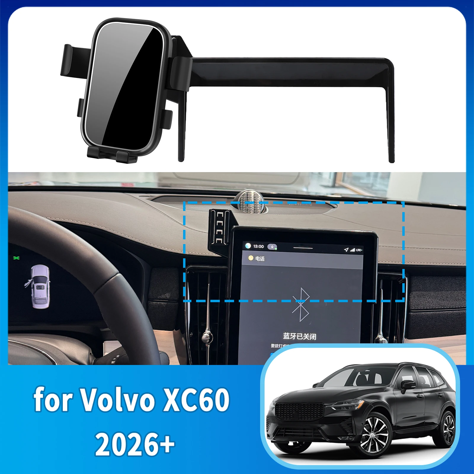 Accessories Car Mobile Phone Holder fit for Volvo XC60 2026+ GPS Bracket Navigation Stand Auto
Accessories Car Mobile Phone Holder fit for Volvo XC60 2026+ GPS Bracket Navigation Stand Auto