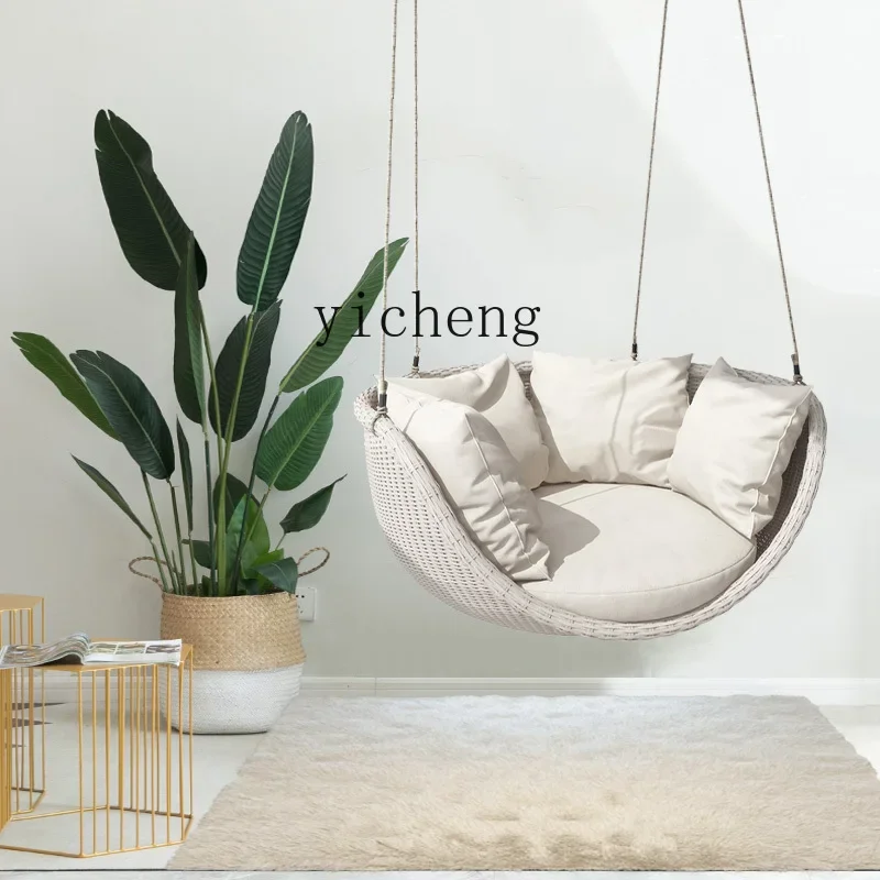 XL Hanging Chair Swing Outdoor Patio Balcony Terrace Swing Chair Leisure Rattan Single Rocking Chair
XL Hanging Chair Swing Outdoor Patio Balcony Terrace Swing Chair Leisure Rattan Single Rocking Chair