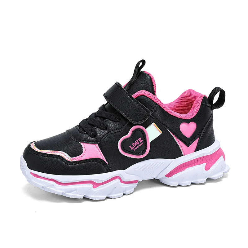 Leather Upper Casual Sports Sneakers For Little Girls
Leather Upper Casual Sports Sneakers For Little Girls