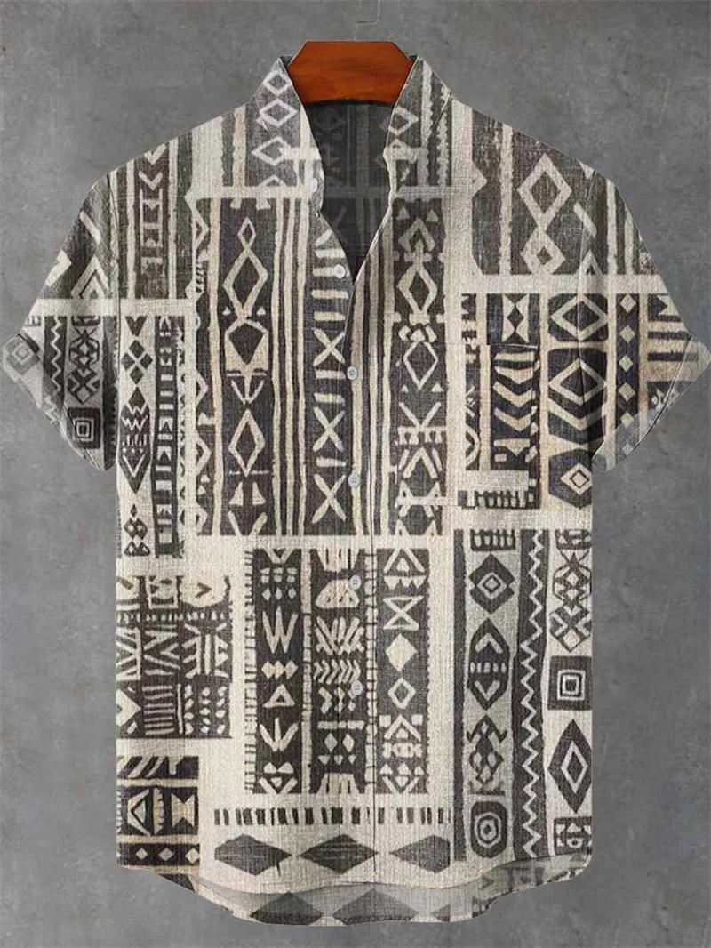 Мужская повседневная рубашка из 100% льна с ярким узором слона, винтажная рубашка с принтом гитары и коротким рукавом, модный топ
Мужская повседневная рубашка из 100% льна с ярким узором слона, винтажная рубашка с принтом гитары и коротким рукавом, модный топ