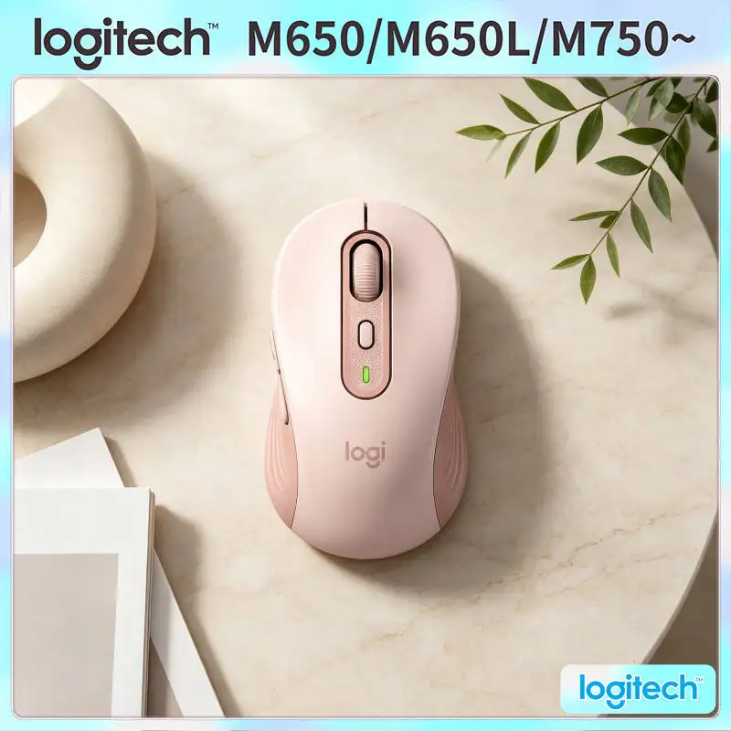 Logitech M650/M650L Wireless Mouse - Sustainable Design, 5 Custom Buttons, Silent Clicks, 24-Month Battery
Logitech M650/M650L Wireless Mouse - Sustainable Design, 5 Custom Buttons, Silent Clicks, 24-Month Battery
