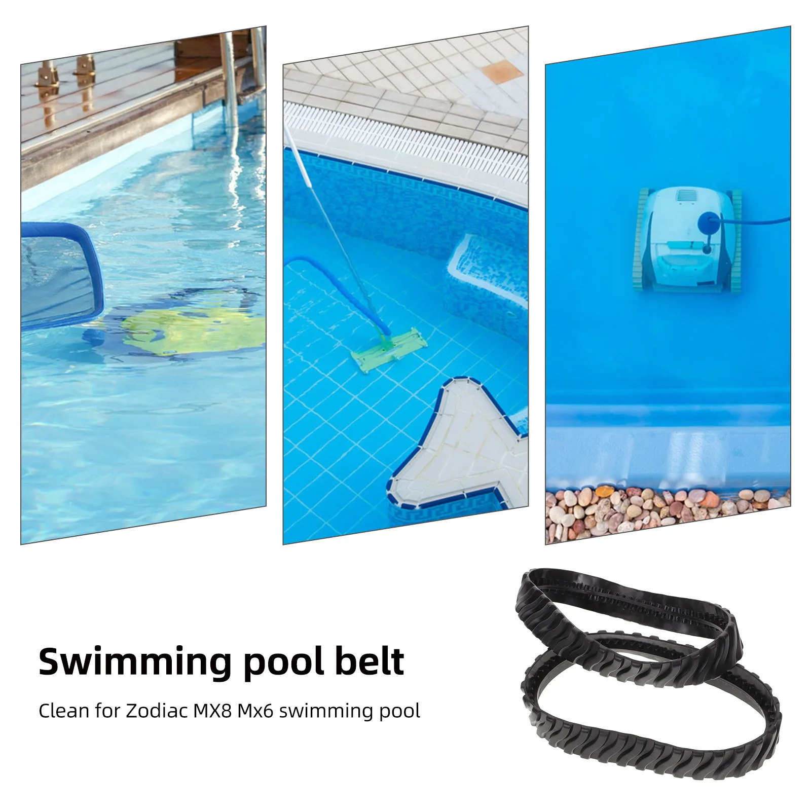 2pcs Pool Cleaner Replacement Parts Swimming Pool Cleaning Machine Accessories Rubber For MX8
2pcs Pool Cleaner Replacement Parts Swimming Pool Cleaning Machine Accessories Rubber For MX8