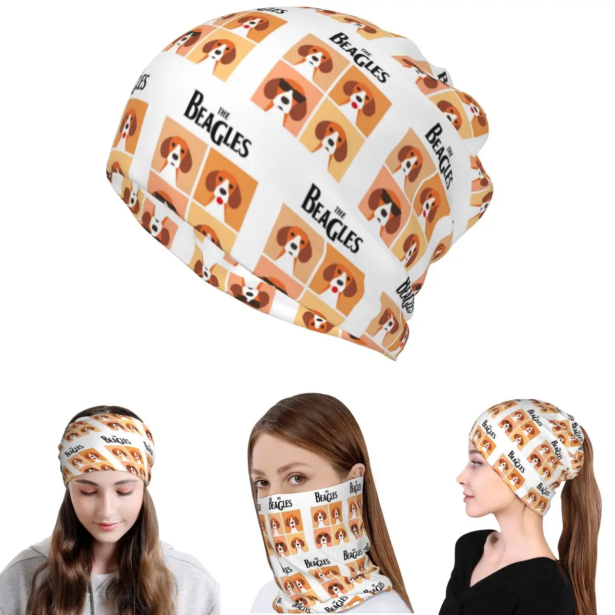 The Beagles Bandana Neck Cover Wrap Scarf Multifunction Cycling Scarf Beanies Hat for Men Women Adult Windproof
The Beagles Bandana Neck Cover Wrap Scarf Multifunction Cycling Scarf Beanies Hat for Men Women Adult Windproof