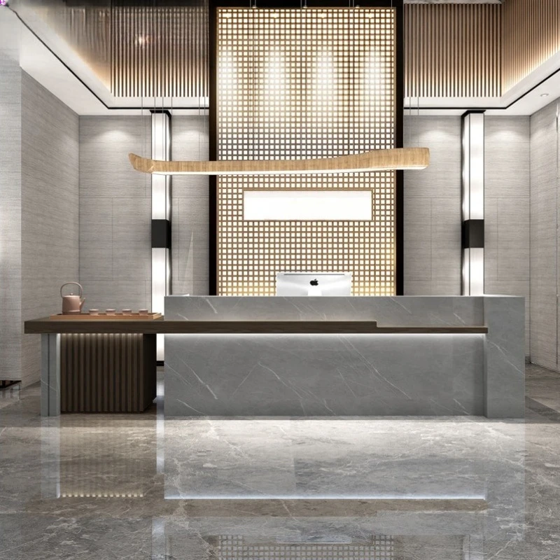 The sales office Reception Desks marble-textured lacquered Reception Desks hairdressing Office Furniture receptie ZY40JDT
The sales office Reception Desks marble-textured lacquered Reception Desks hairdressing Office Furniture receptie ZY40JDT