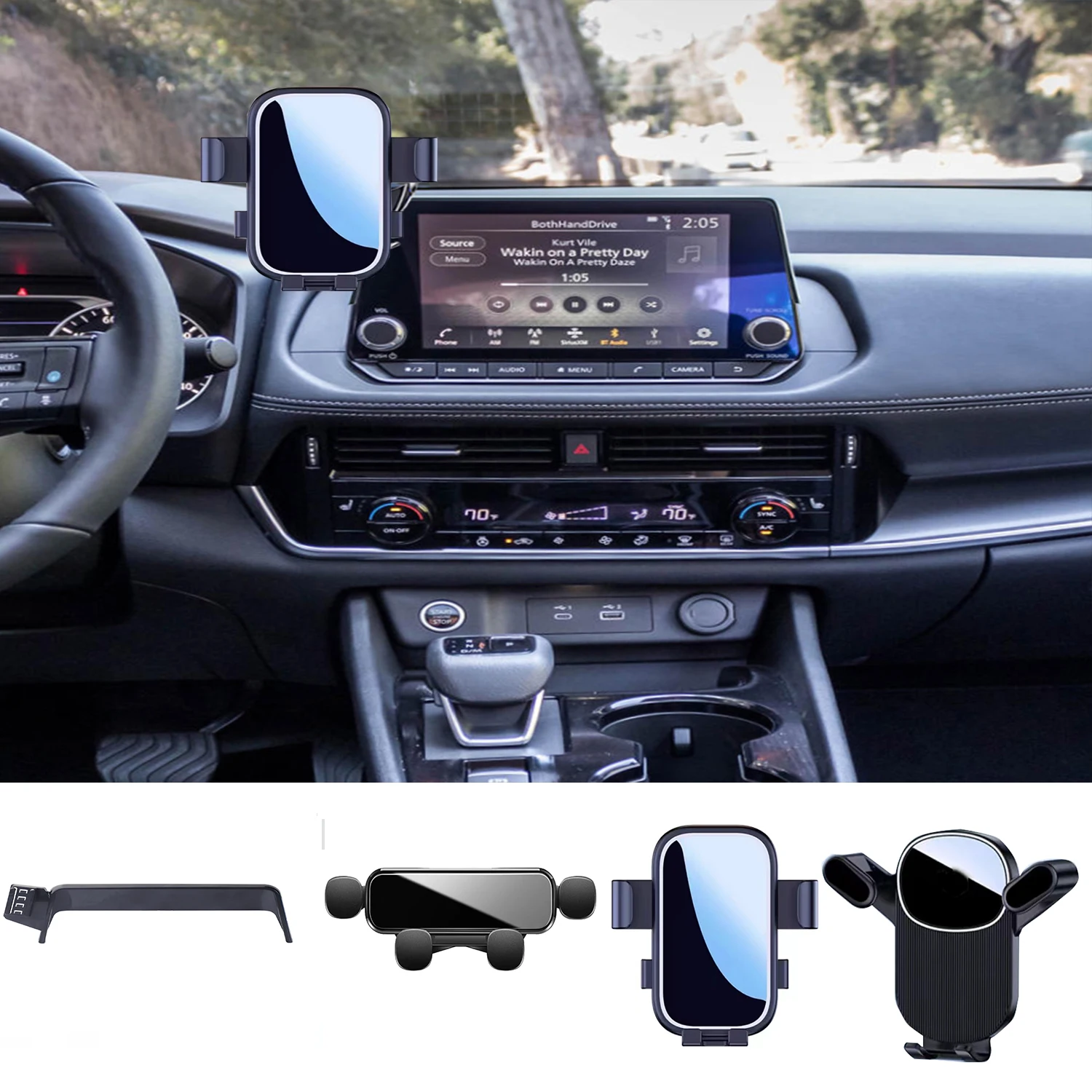 Автомобильный держатель для телефона для Nissan Rogue T33 2021 2022, подставка для GPS, поворотная поддержка, специальный фиксированный кронштейн, базовые аксессуары
Автомобильный держатель для телефона для Nissan Rogue T33 2021 2022, подставка для GPS, поворотная поддержка, специальный фиксированный кронштейн, базовые аксессуары